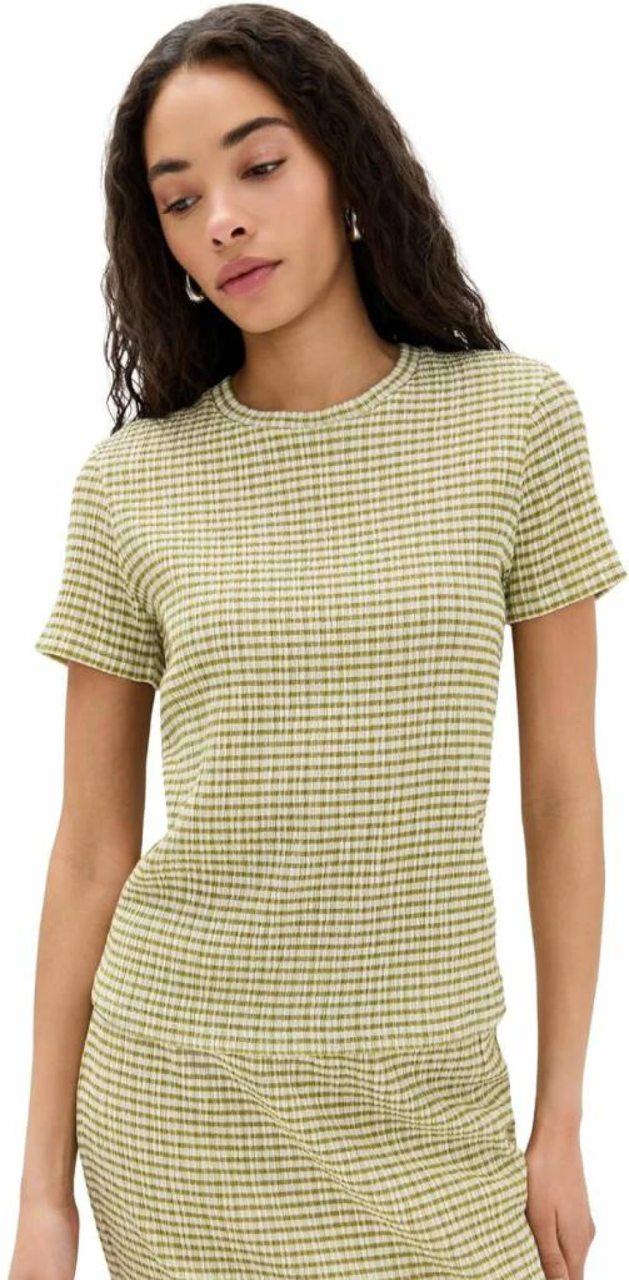 Vince Women's Classic Crewneck T-Shirt | Soft Cotton Essential Top