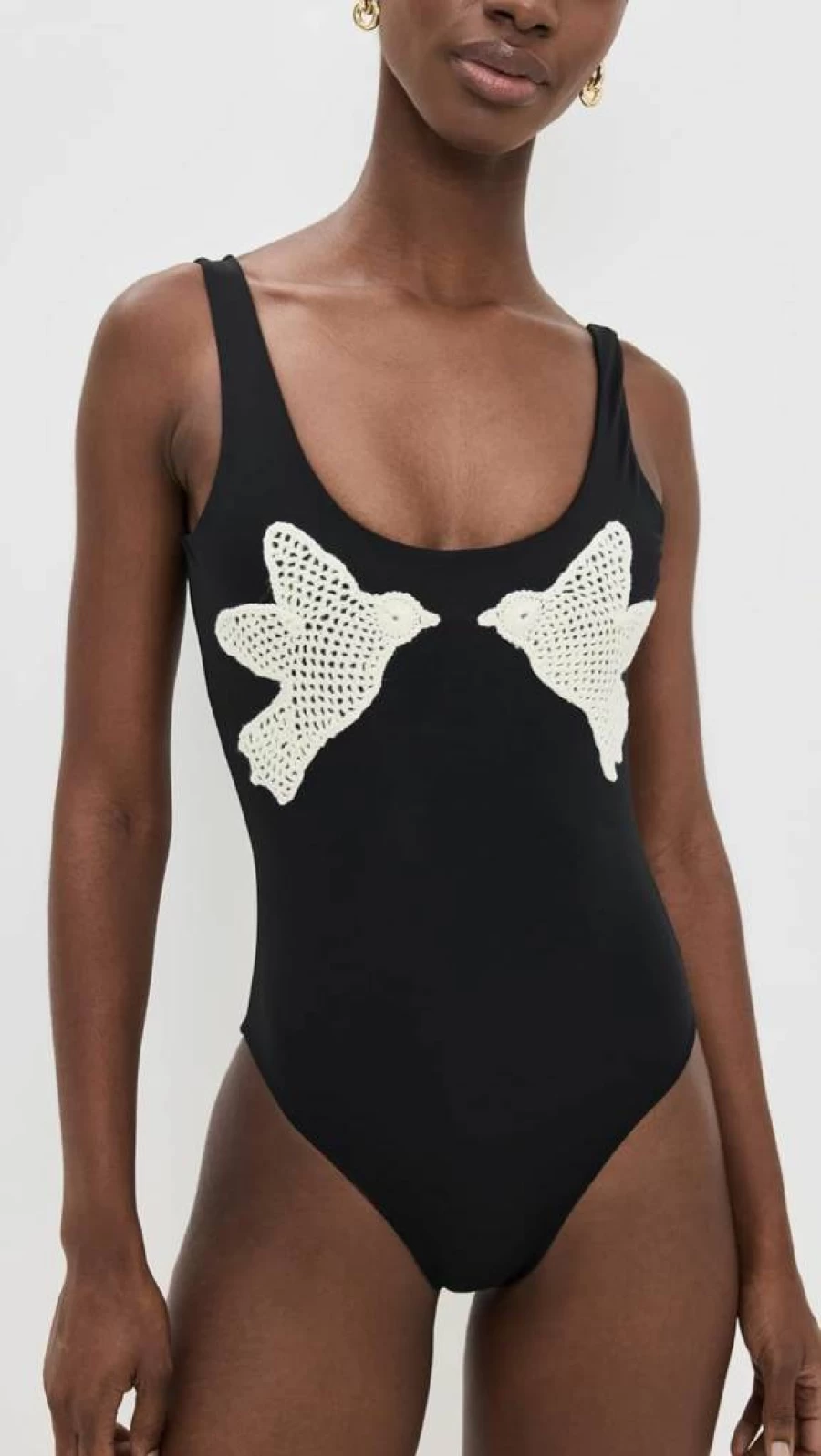 Sea Women's Sally Crochet One Piece Swimsuit - Handmade Boho Beach Cover Up