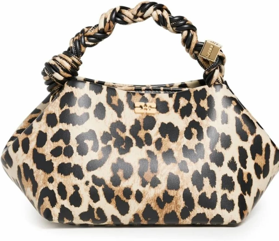 Ganni Women's Small BOU Bag in Recycled Leather - Sustainable Crossbody Purse