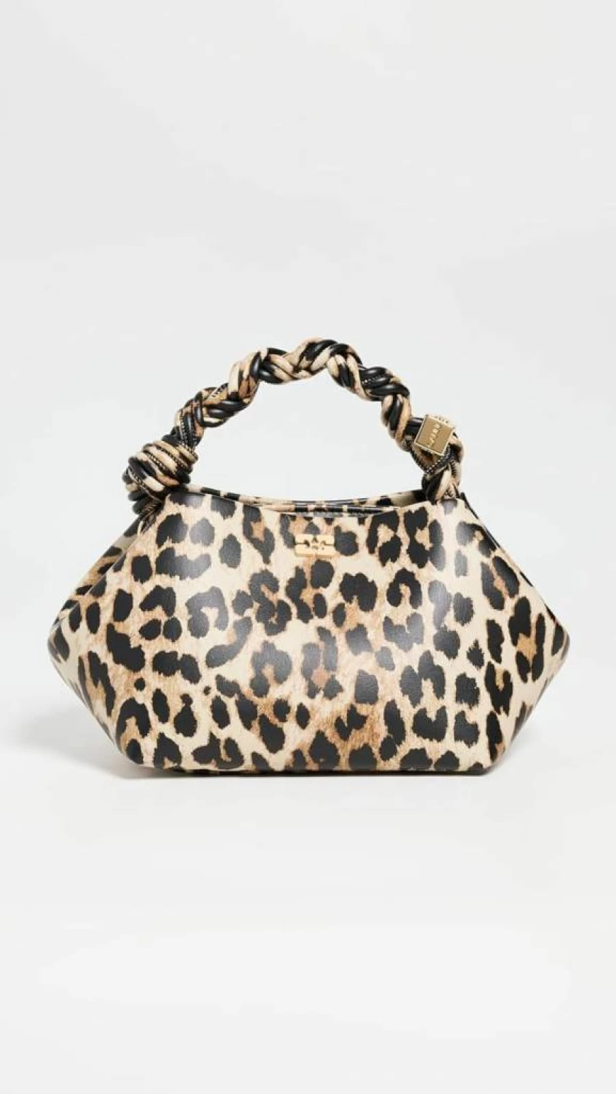 Ganni Women's Small BOU Bag in Recycled Leather - Sustainable Crossbody Purse