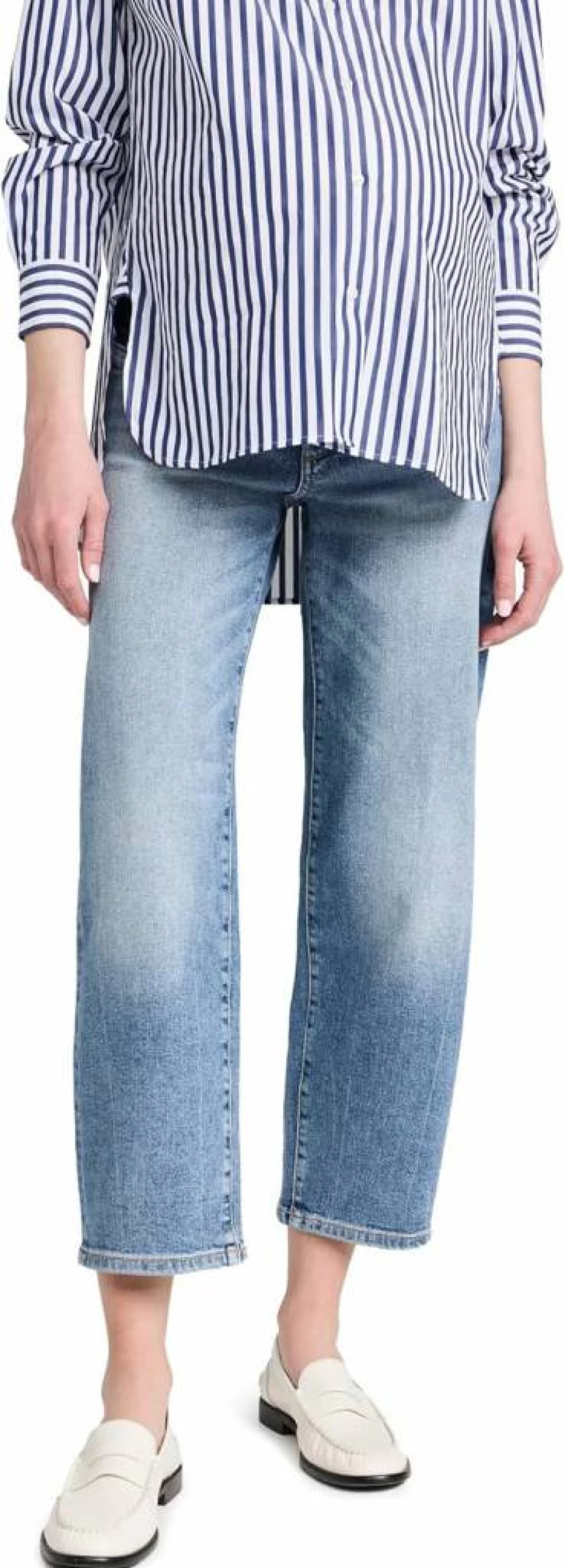 DL1961 Women's Thea Boyfriend Jeans - Relaxed Fit Maternity Denim Pants for Comfort & Style