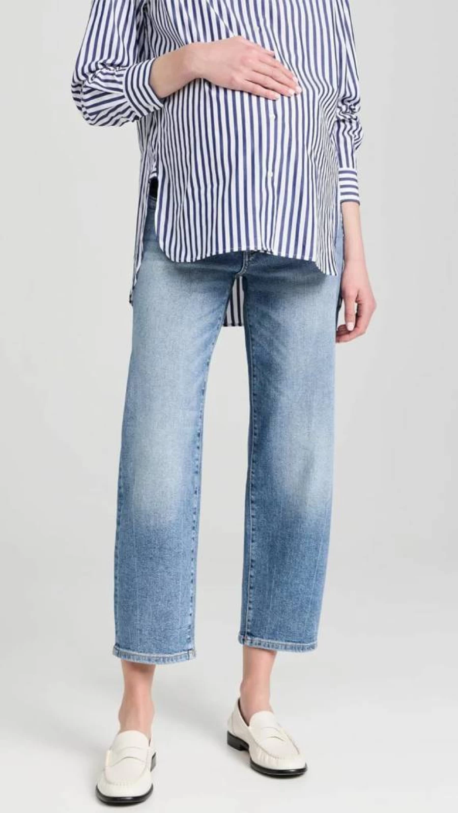 DL1961 Women's Thea Boyfriend Jeans - Relaxed Fit Maternity Denim Pants for Comfort & Style