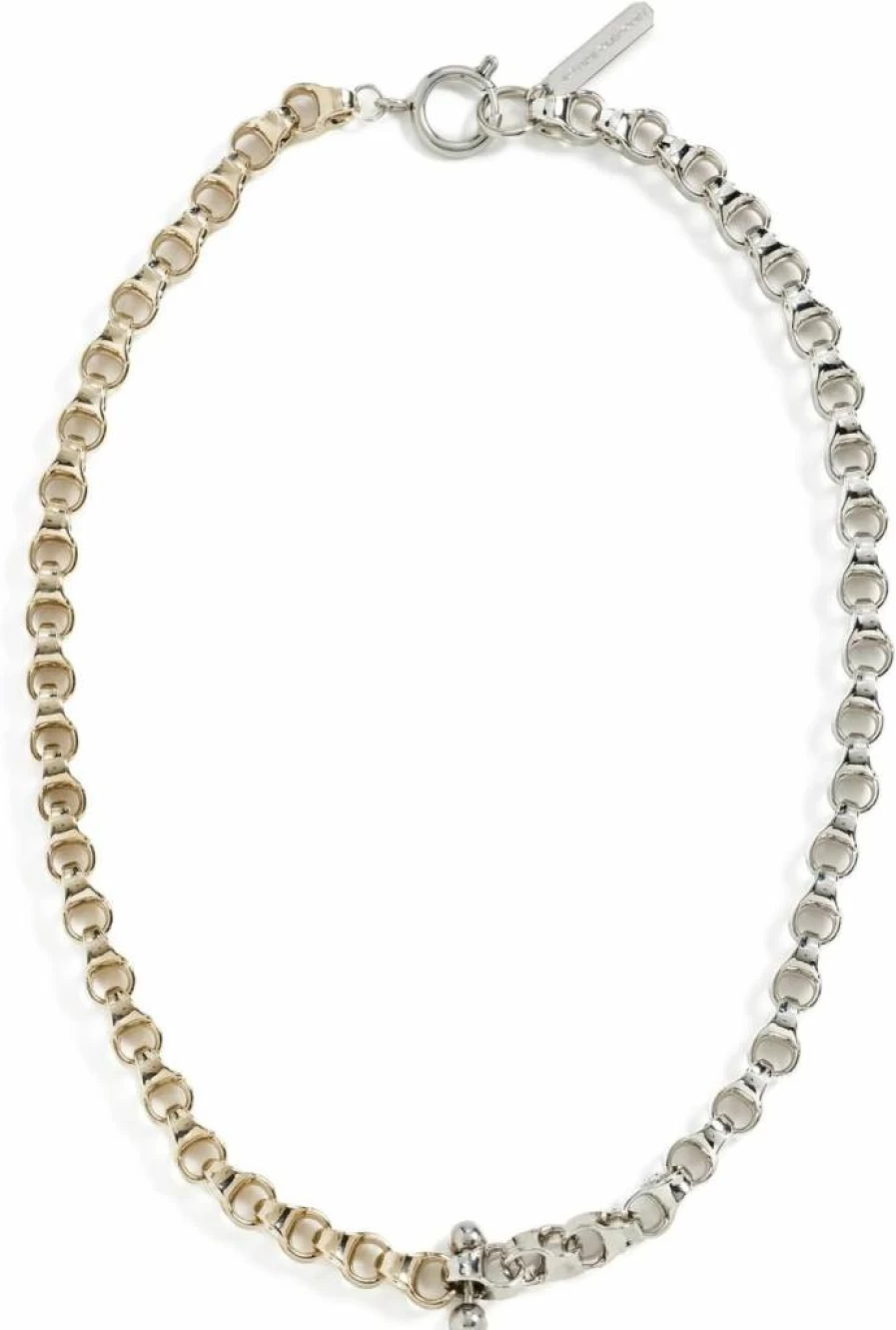 Justine Clenquet Women's Irvin Necklace - Elegant Gold-Tone Chain with Pendant for Women