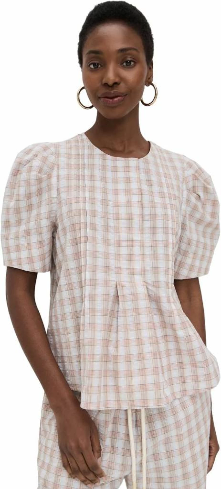 Lee Mathews Women's Grace Shirt – Elegant Feminine Blouse for Stylish Outfits