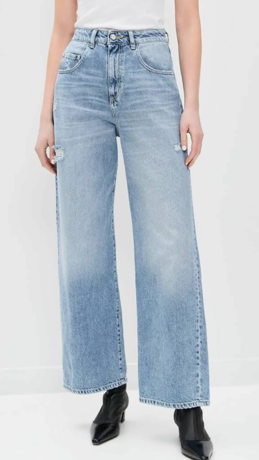 ICON DENIM LA Women's Poppy High-Rise Slim Fit Stretch Jeans for Women
