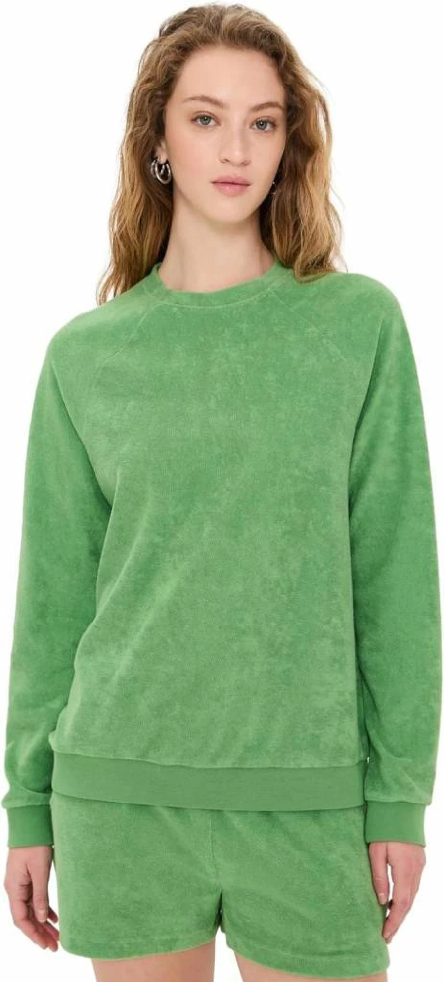 KULE Women's Terry Franny Sweatshirt - Casual Comfort Pullover for Women