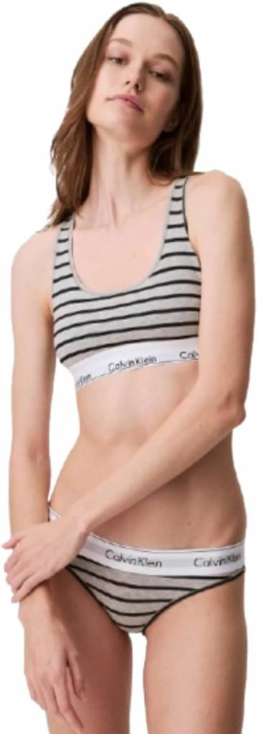 Calvin Klein Women's Wireless Bralette - Modern Cotton Unlined Comfort Underwear