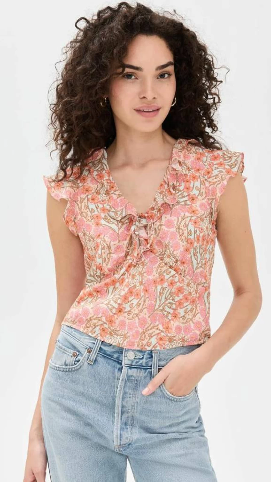 PAIGE Women's Farrow Top | Stylish & Comfortable Casual Blouse