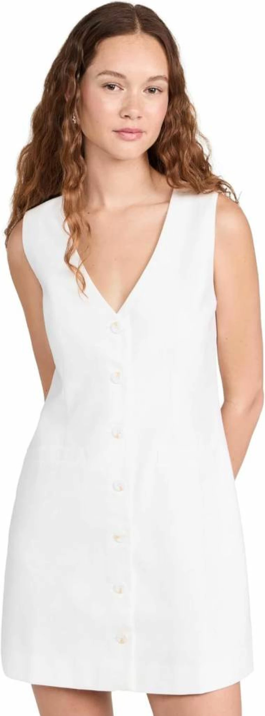 O.P.T Women's Akiya Sleeveless Mini Dress - Casual Summer Vest Dress for Women