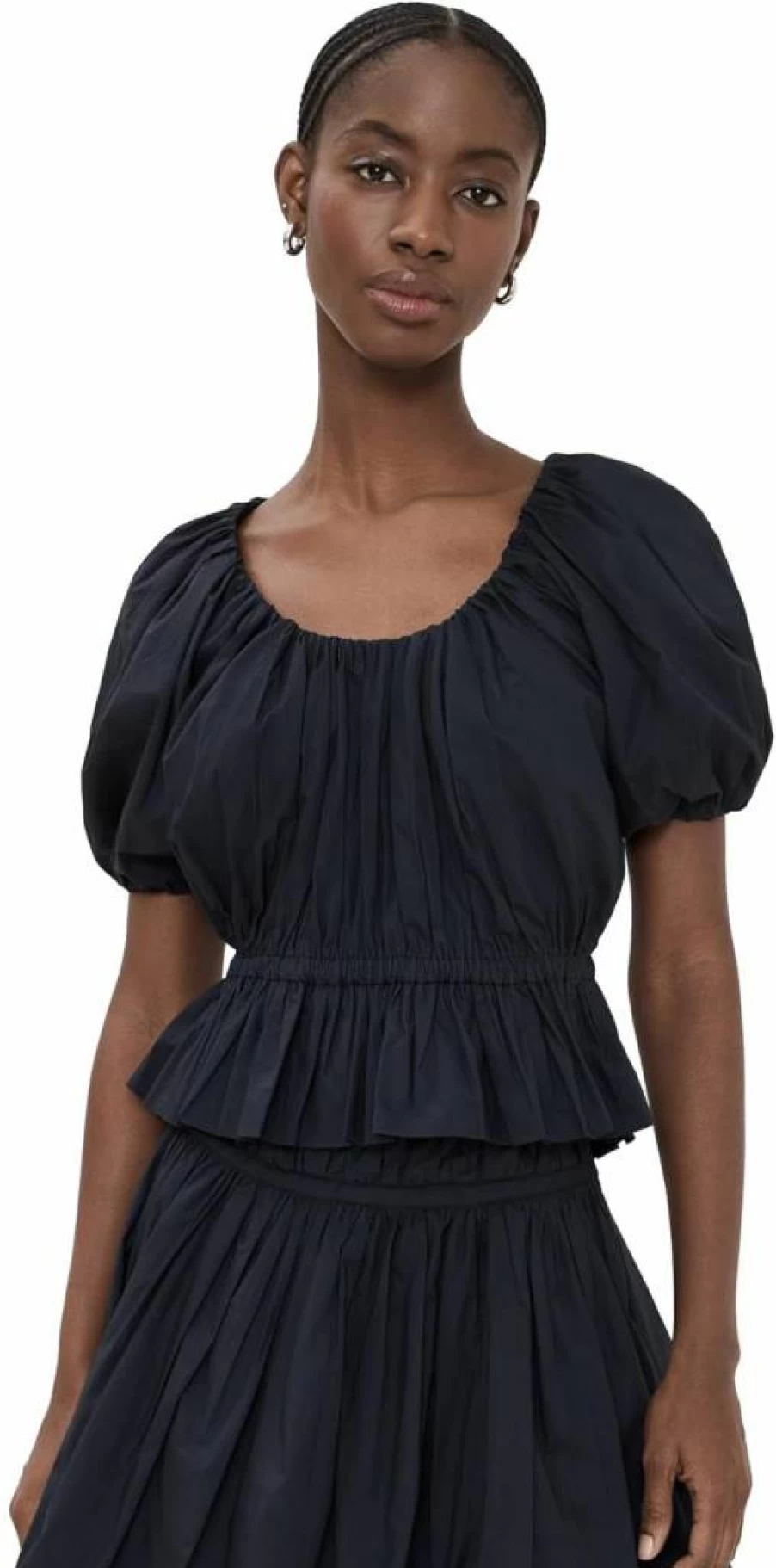 Merlette Women's Silene Blouse - Elegant Feminine Top for Casual & Dressy Occasions