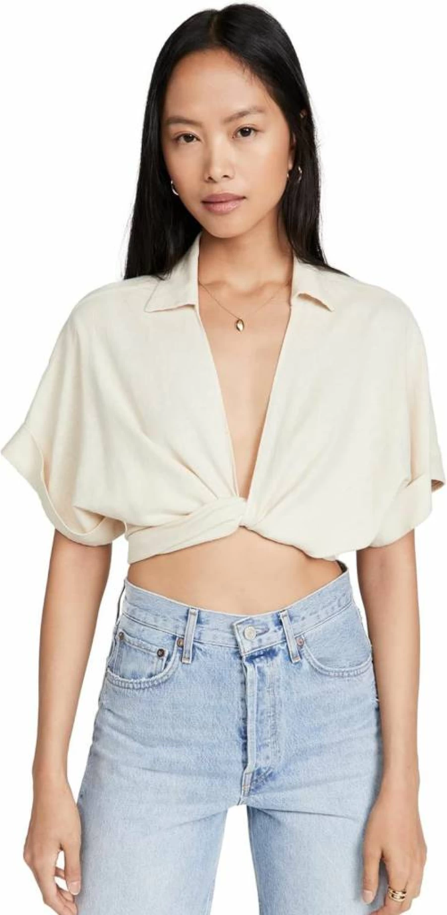 Just Bee Queen Women's Chiara Top - Stylish & Comfortable Blouse for Fashionable Outfits