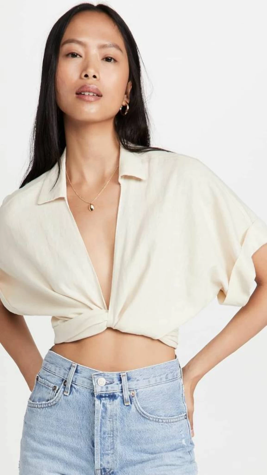 Just Bee Queen Women's Chiara Top - Stylish & Comfortable Blouse for Fashionable Outfits