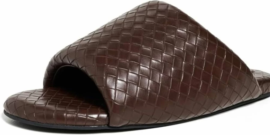 SIMON MILLER USA Women's Woven Bubble Slide Sandals