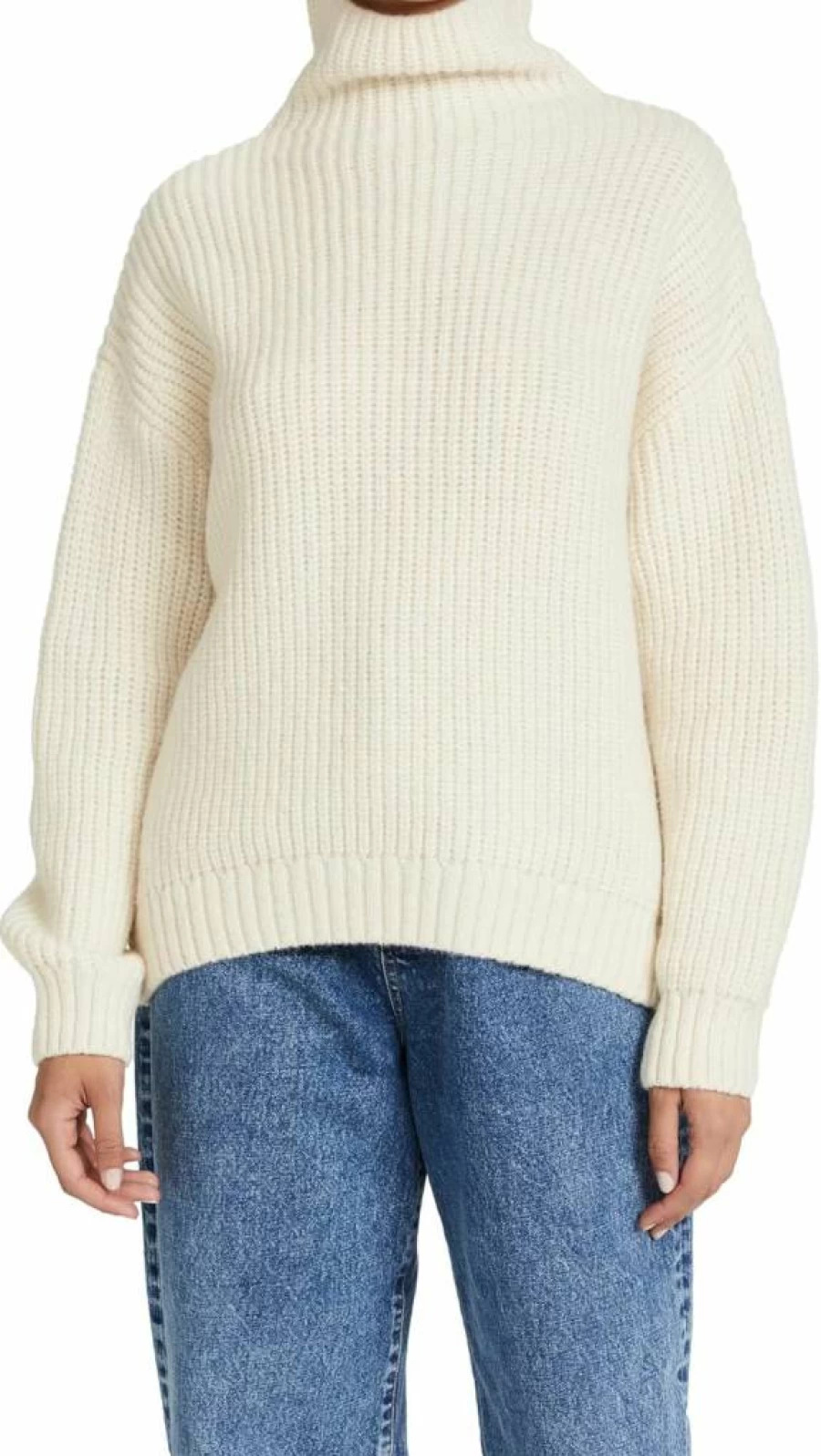ANINE BING Women's Sydney Sweater - Premium Knit Pullover for Women