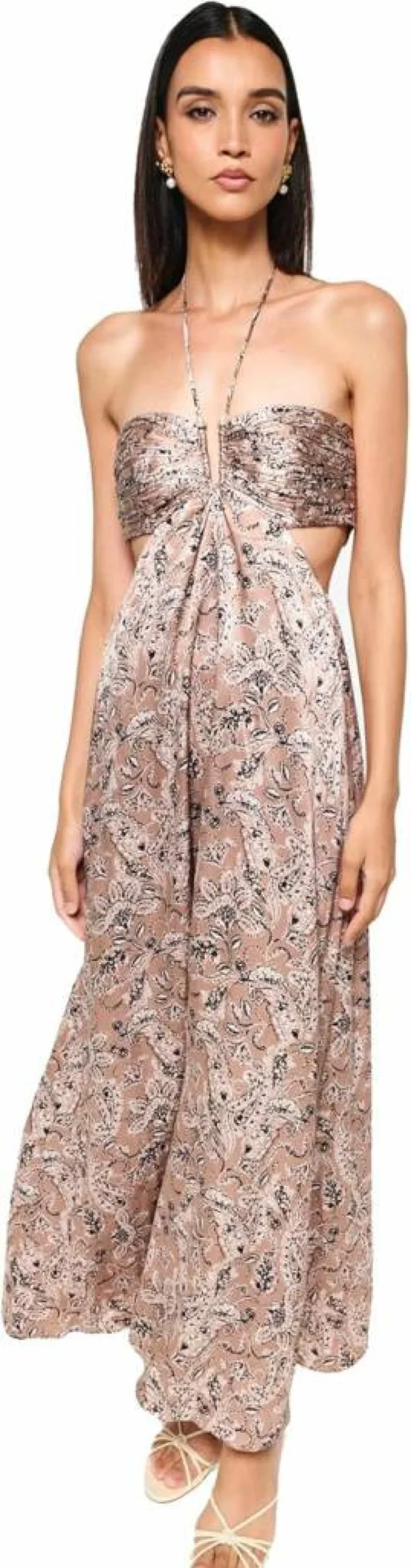 Cami NYC Women's Calliope Flowy Chiffon Dress - Elegant Summer Casual Wear