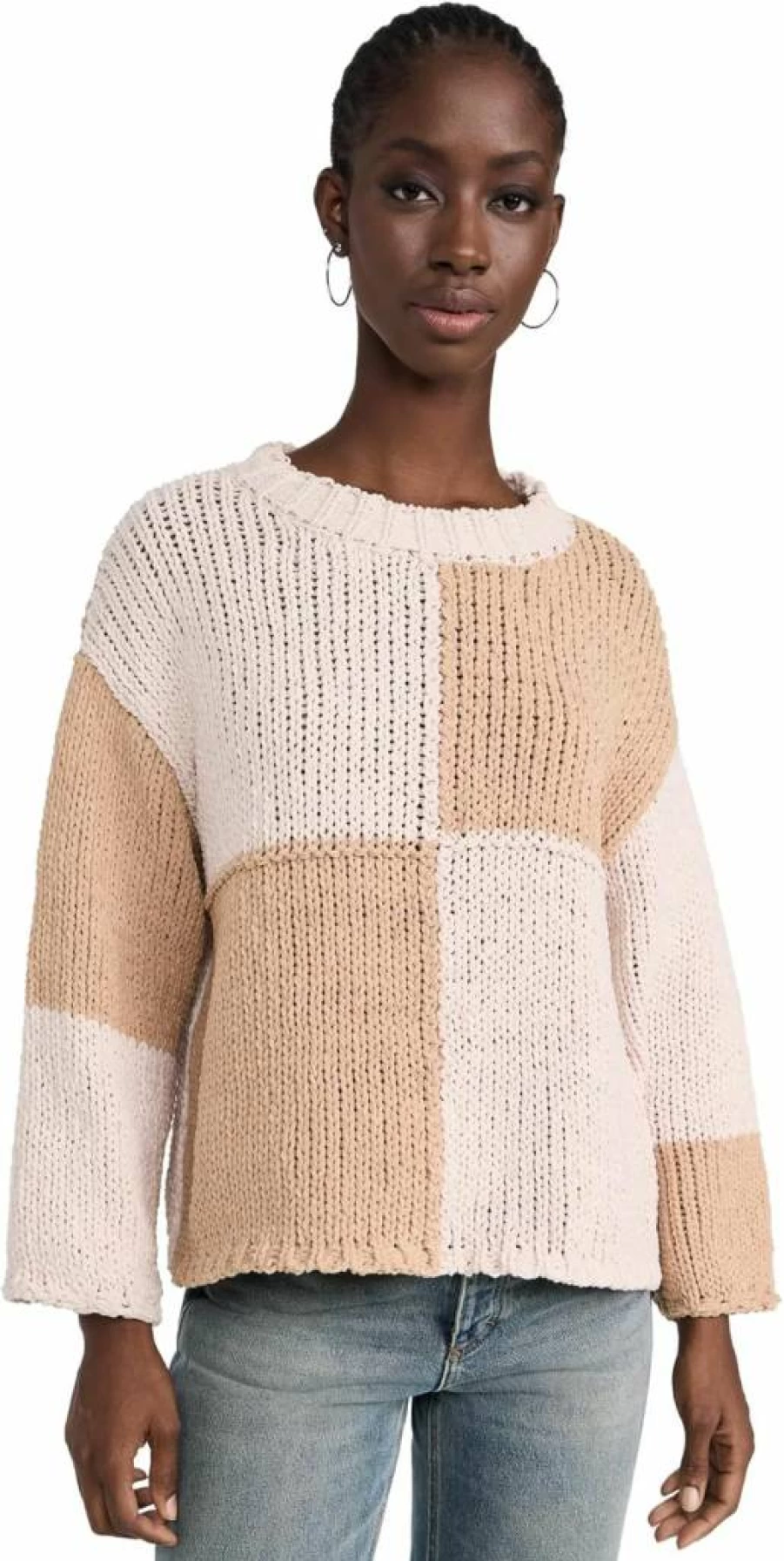 Little Lies Women's Oversized Sweater - Cozy & Stylish Knit Pullover