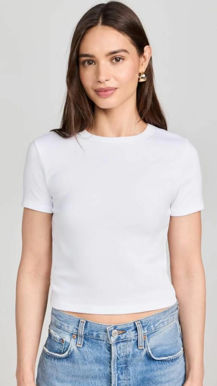 Joe's Women's Vintage Baby Tee - Soft Fit Casual Short Sleeve T-Shirt
