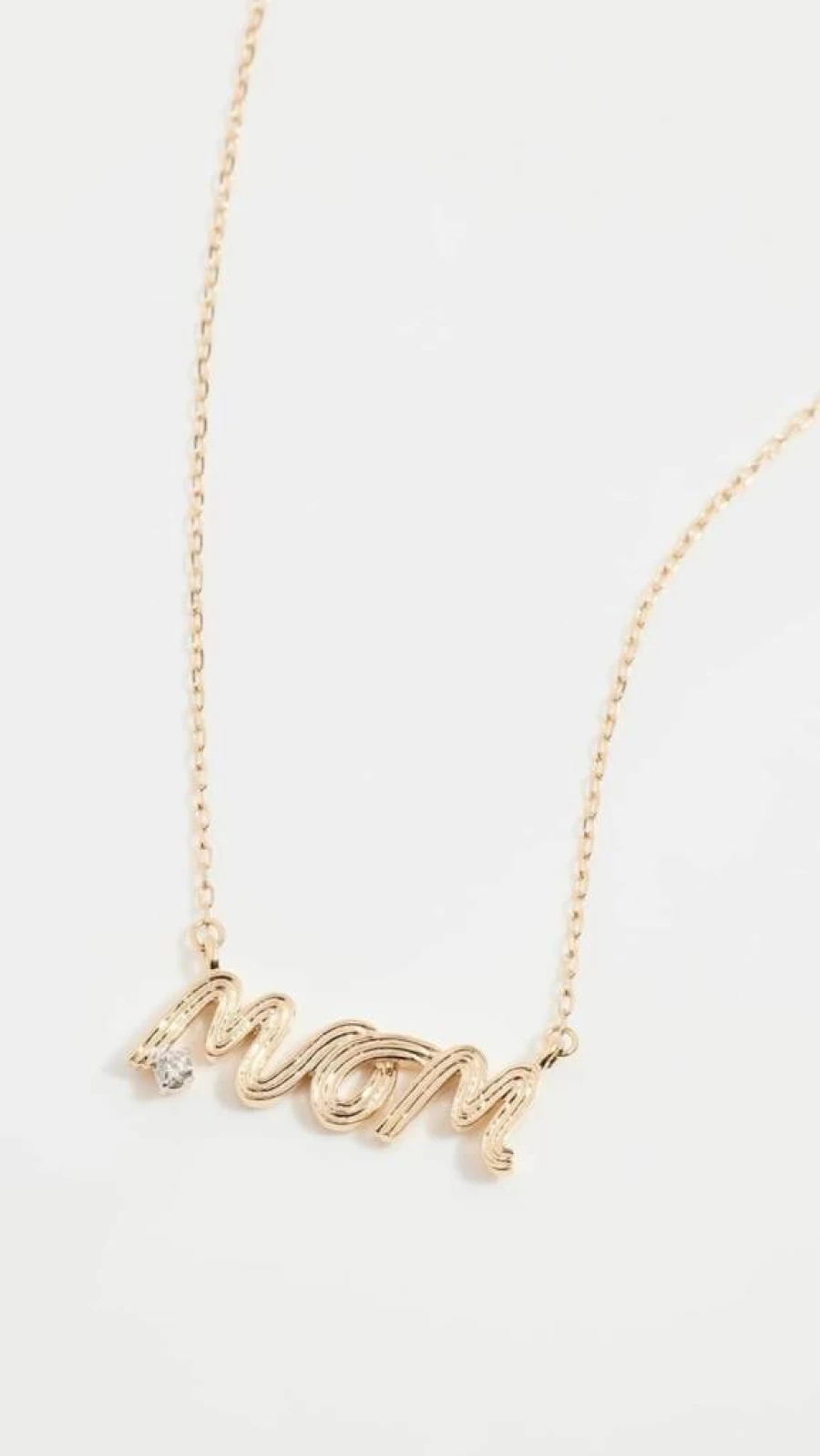 14K Gold Groovy Mom Necklace for Women by Adina Reyter - Elegant Mother's Jewelry Gift