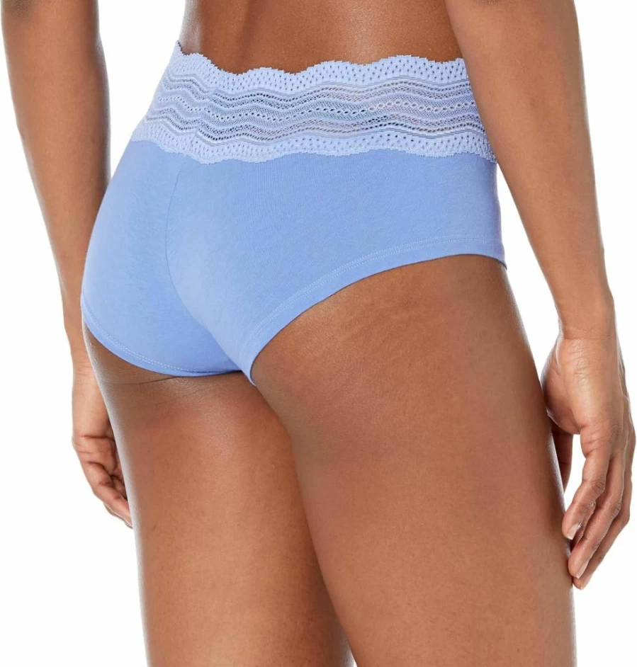 Cosabella Dolce Women's Comfortable Lace Boy Shorts - Soft Breathable Underwear