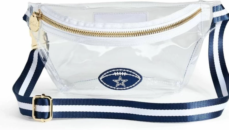 Stoney Clover Lane Dallas Cowboys Clear Waist Bag for Women - Stylish Fanny Pack