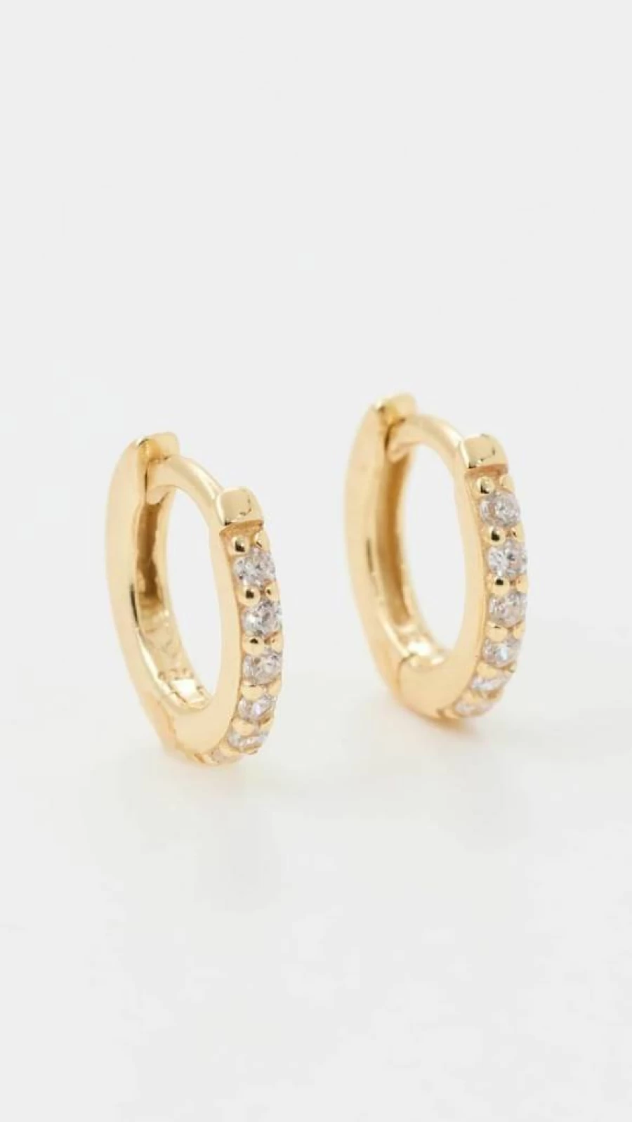 SHASHI Women's Katerina Hoop Earrings - Sterling Silver Fashion Hoops for Women