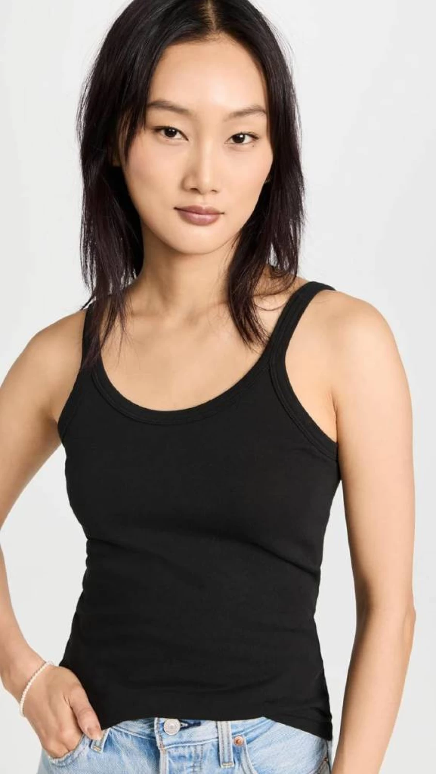 THE GREAT Women's Slim Fit Tank Top