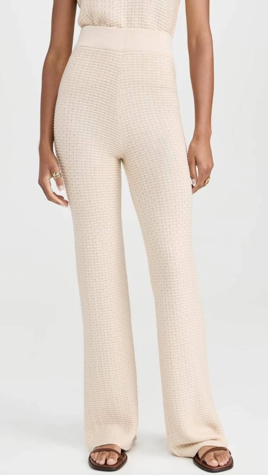 Peixoto Women's Kira Knit Pants - Comfortable Stretchy High-Waisted Lounge Pants