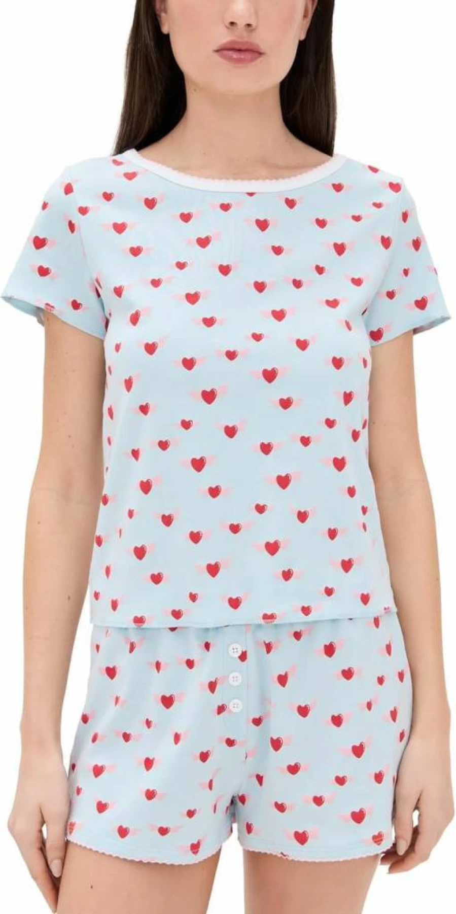 Cozyland by Morgan Lane Women's Suzie PJ Set - Soft Cotton Sleepwear & Loungewear