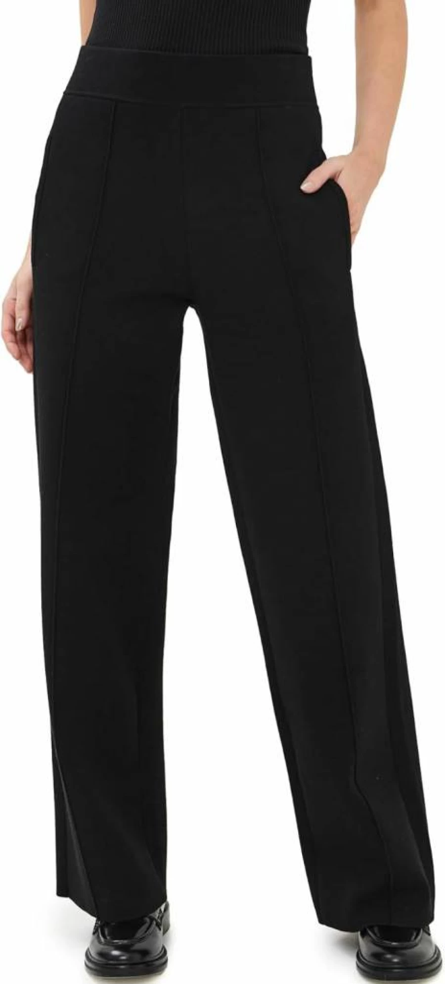 ALC Women's Corey High-Waisted Tailored Pants - Classic Slim Fit Trousers for Office & Casual Wear
