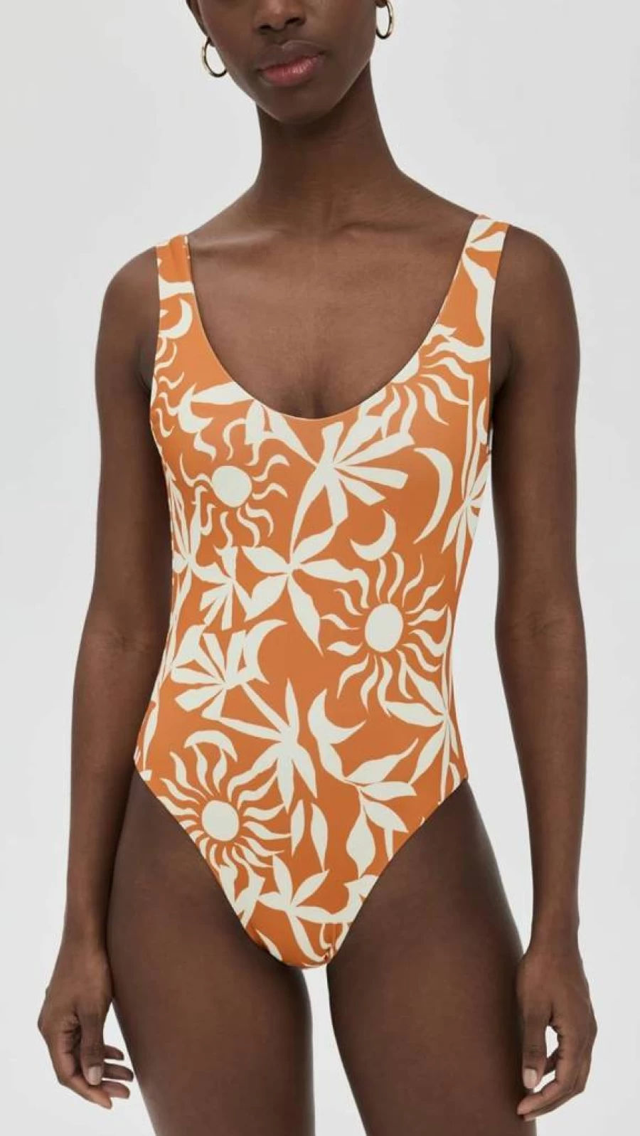 JADE Swim Women's Contour One Piece Swimsuit | High-Waisted Tummy Control One-Piece Bathing Suit