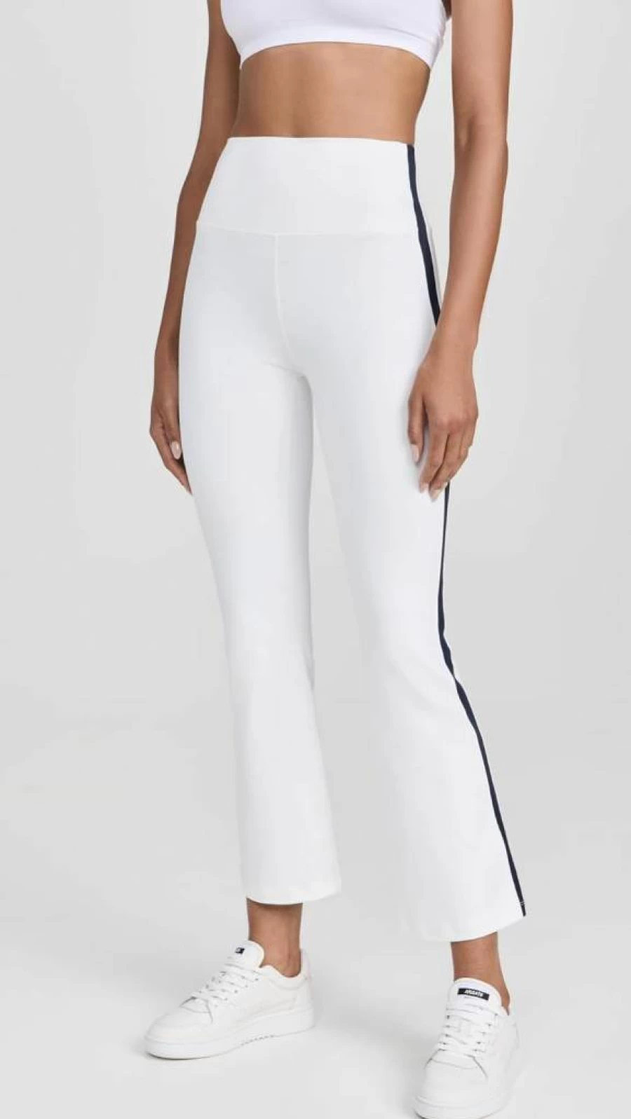 SPLITS59 Women's Raquel High-Waist Supplex Crop Leggings - Comfortable Workout Pants for Yoga & Training