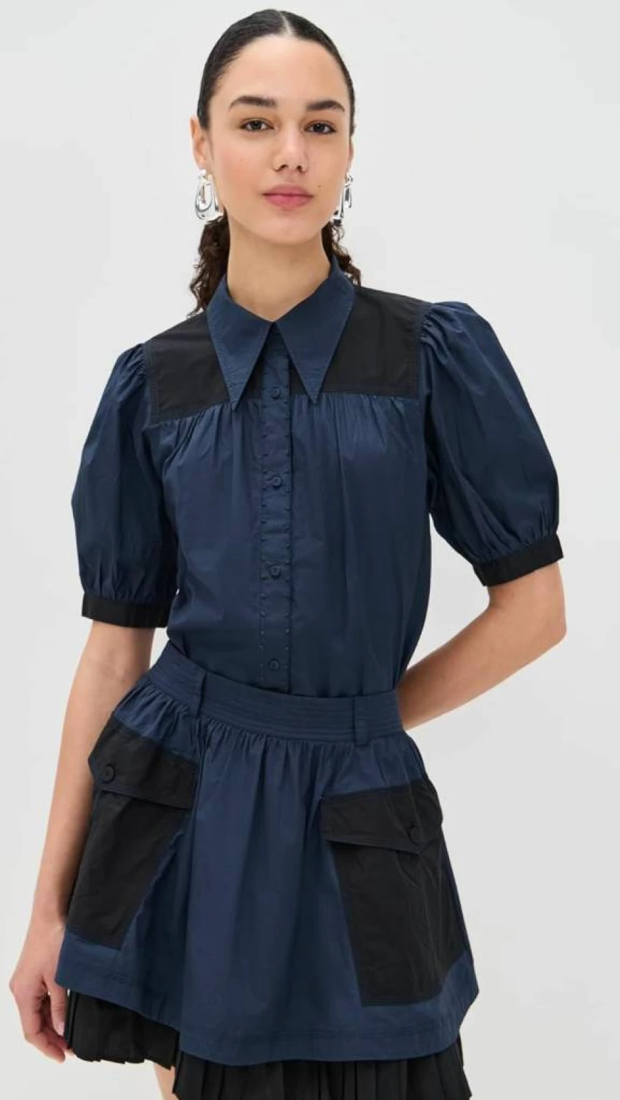 Ulla Johnson Women's Freja Top: Stylish & Comfortable Blouse for Everyday Wear