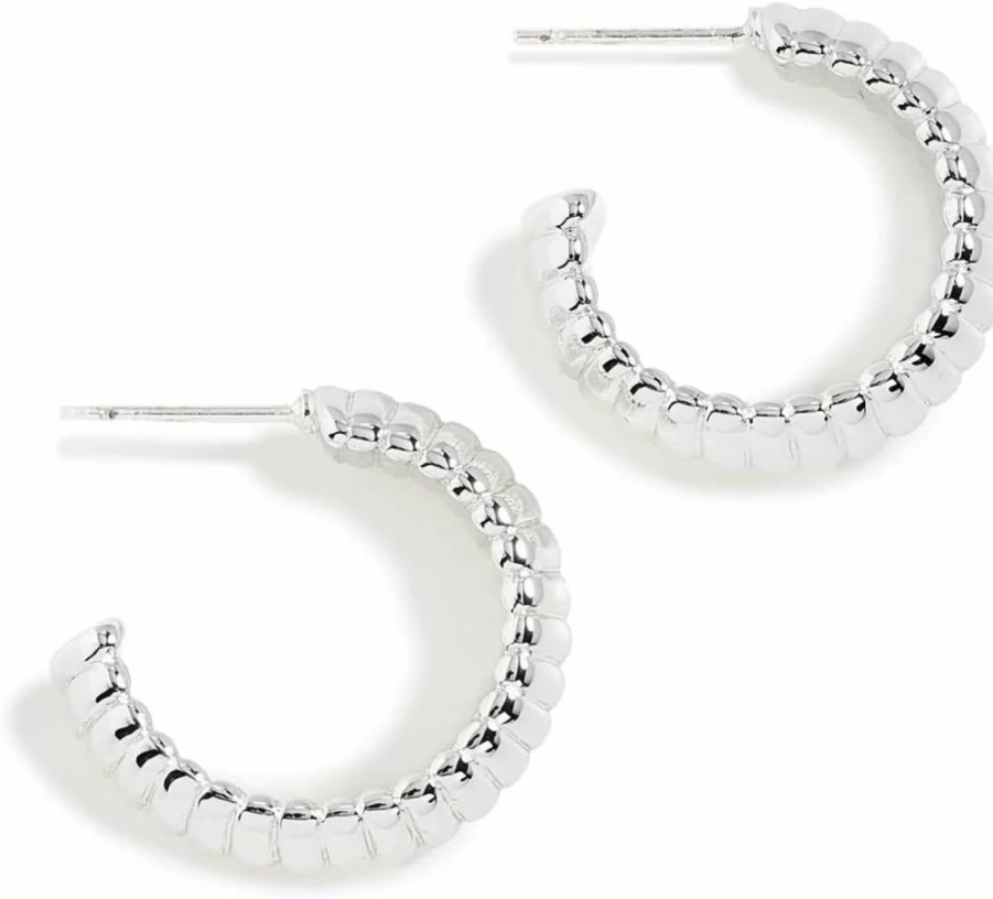 Heaven Mayhem Women's Haze Stud Earrings - Gothic Silver Jewelry for Women