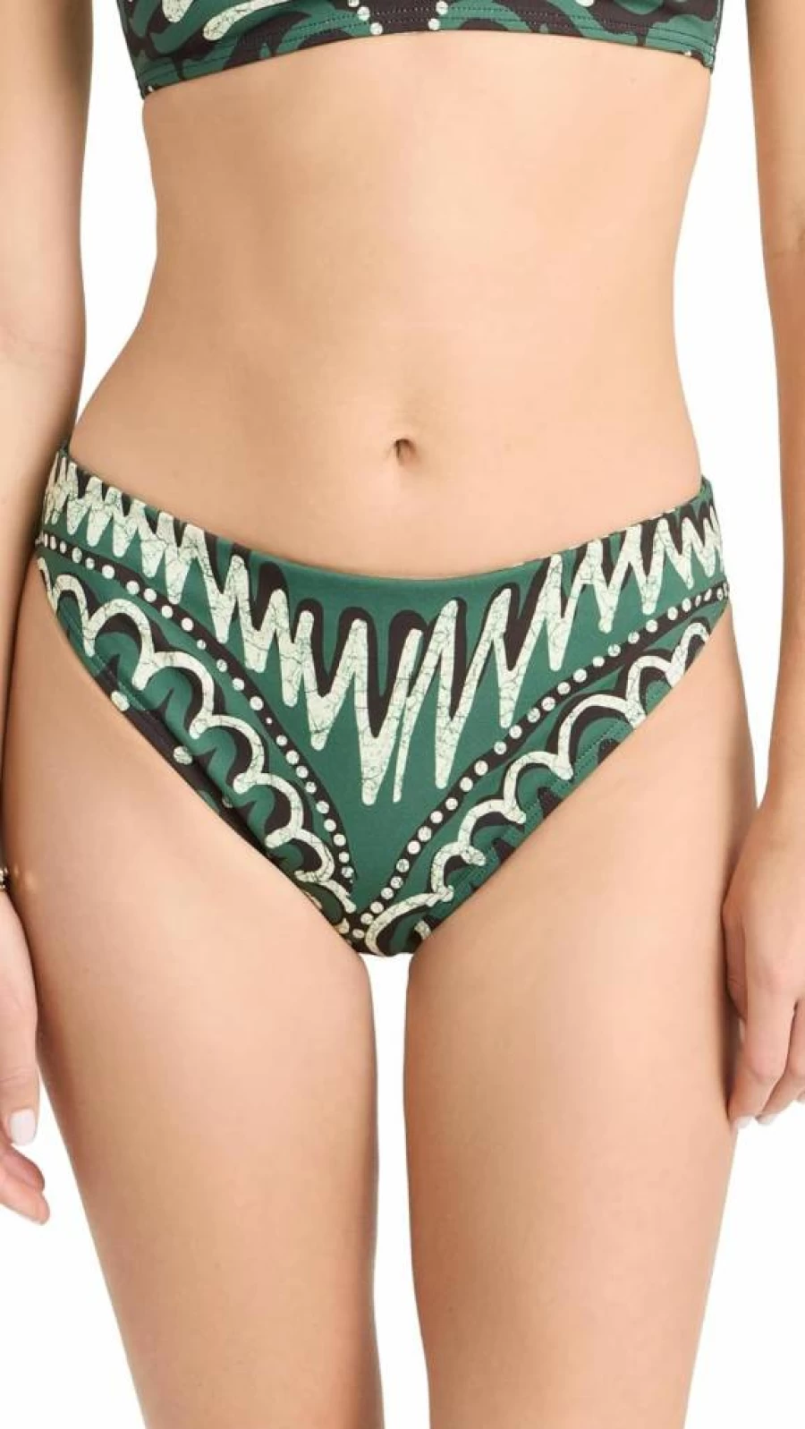 Sea Women's Charlough Print Bikini Bottoms - High Waisted Swimwear for Women - Floral Beach Bikini Bottom - Sexy Summer Swim Bottom