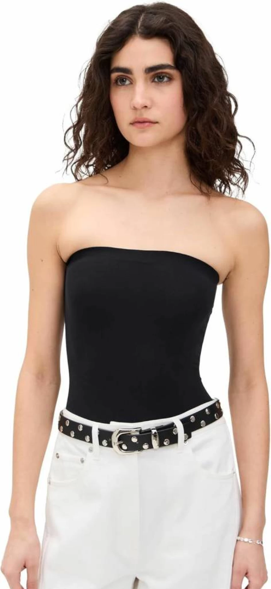 Commando Women's Strapless Ballet Bodysuit - Seamless Thong Leotard for Dance & Comfort