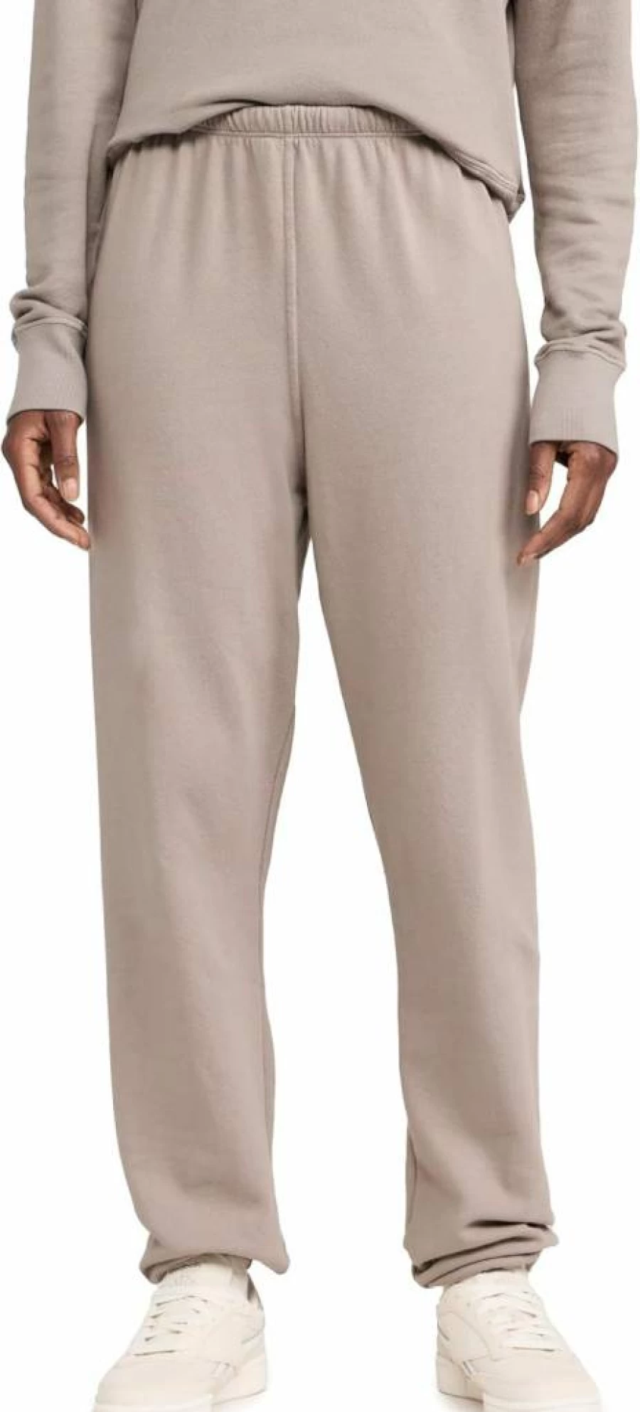 PerfectWhiteTee Women's French Terry Sweatpants - Comfortable Casual Lounge Pants
