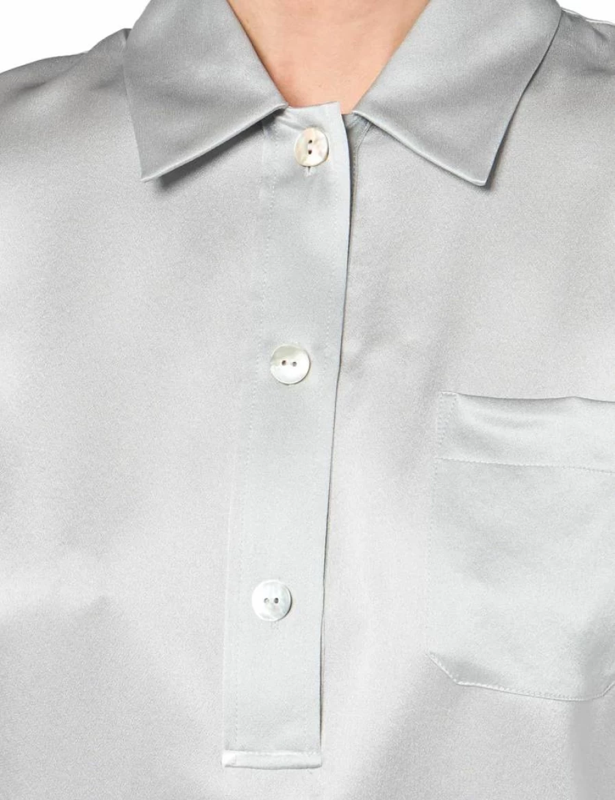 Vince Women's Classic Polo Shirt - Premium Cotton Casual Top for Women