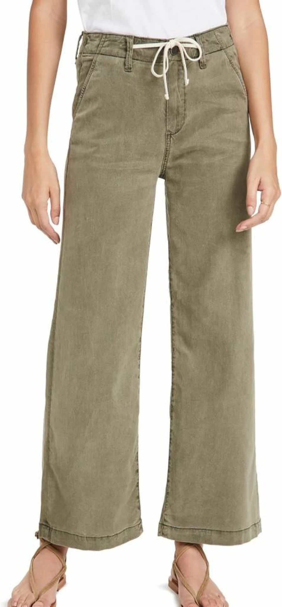 PAIGE Women's Carly High-Rise Ankle Jeans - Classic Fit Stretch Denim Pants for Women