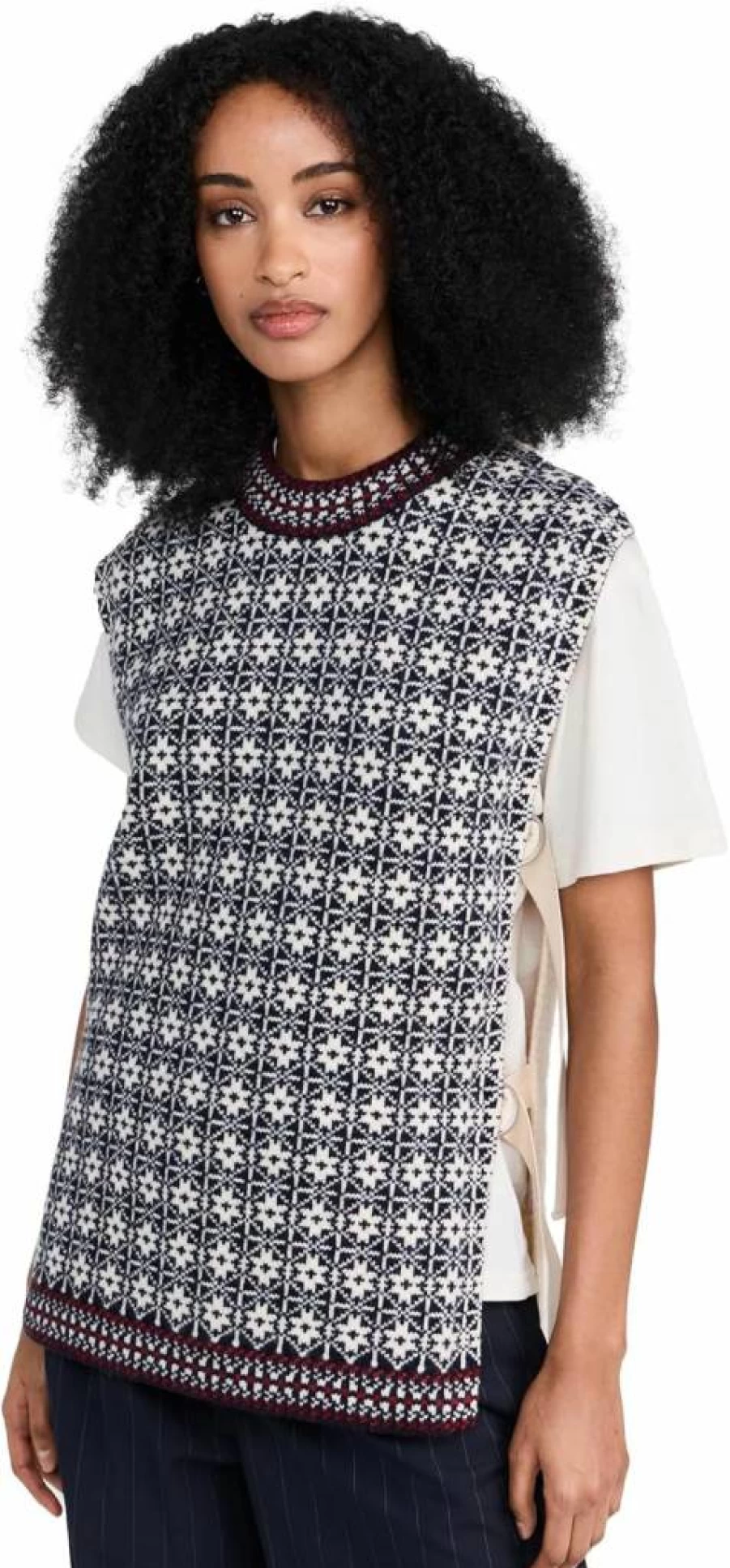 Sea Women's Rory Knit Vest - Casual Chic Pullover Sweater Vest for Women