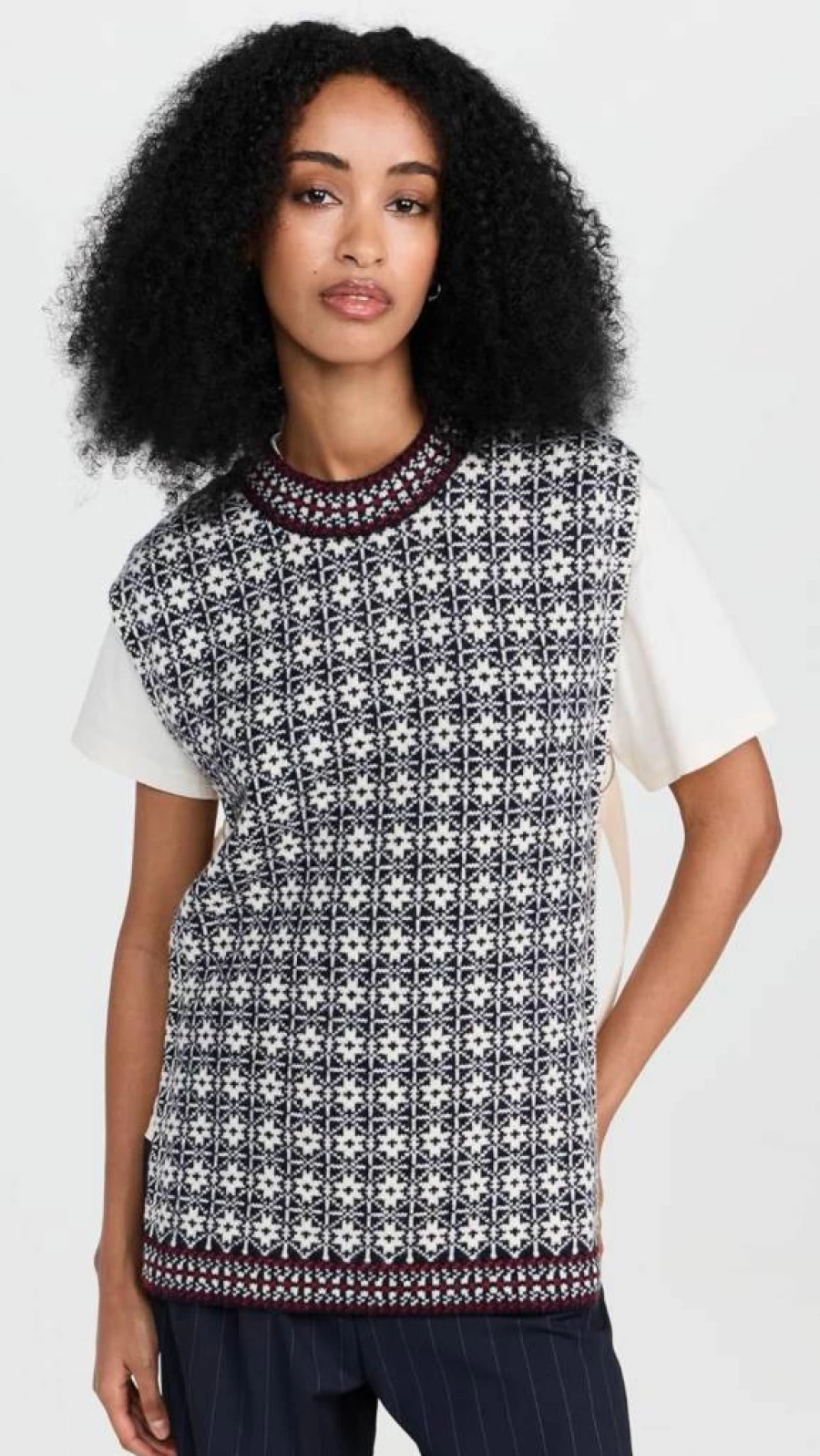Sea Women's Rory Knit Vest - Casual Chic Pullover Sweater Vest for Women