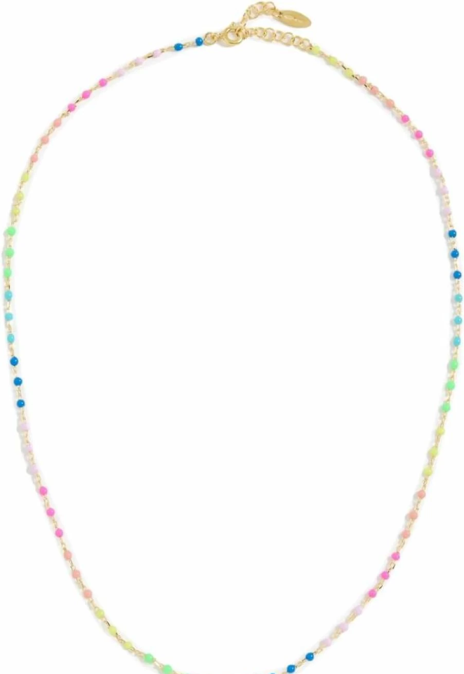 Maison Irem Mimosa Necklace for Women - Elegant Floral Pendant Jewelry