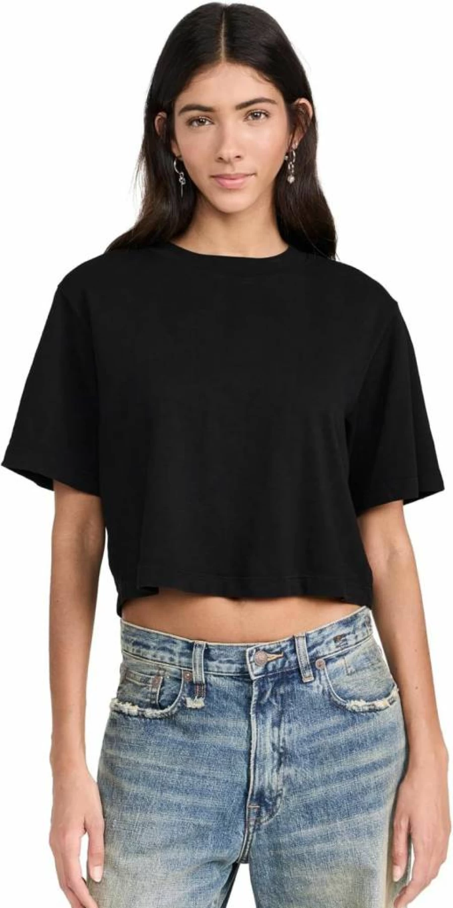 Cotton Citizen Women's Tokyo Crop Top - Stylish Short Sleeve Tee for Fashion Trends