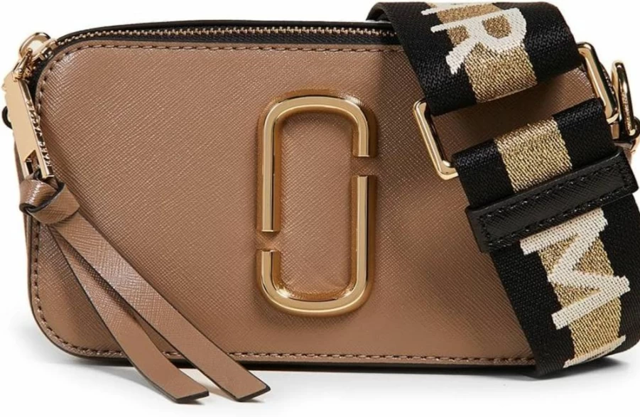 Marc Jacobs Snapshot Crossbody Bag in Black - Stylish Designer Handbag for Women