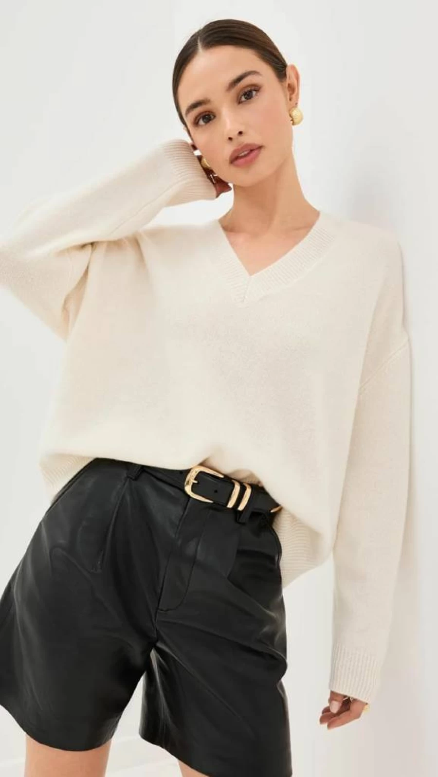 ANINE BING Women's Lee Sweater - Premium Knitwear for Stylish Comfort