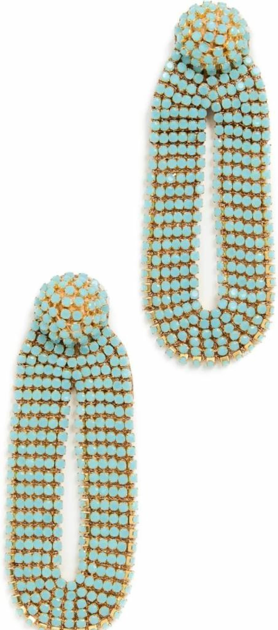 Deepa Gurnani Bianca Women's Elegant Drop Earrings | Fashion Jewelry Collection