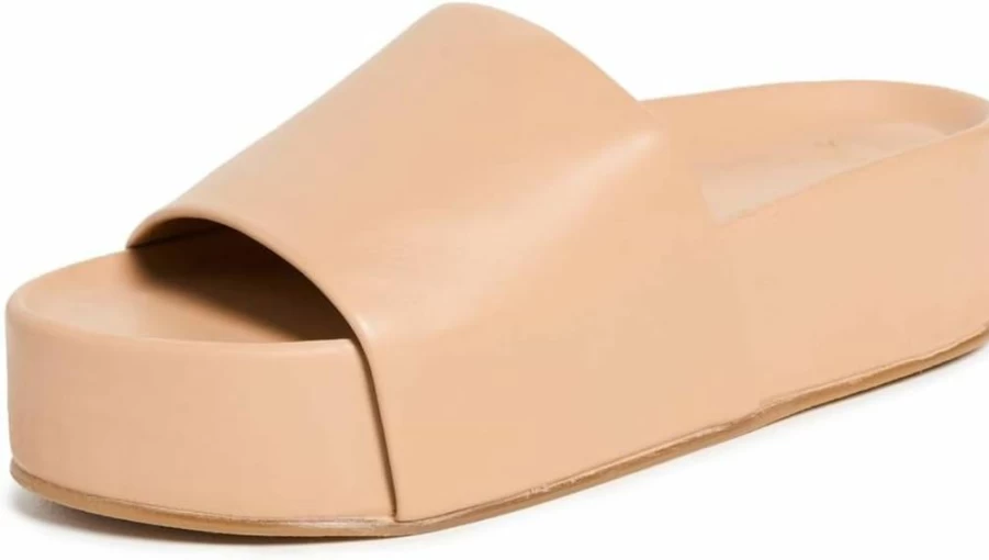 Beek Women's Albatross Platform Slide Sandals - Comfortable Summer Casual Shoes