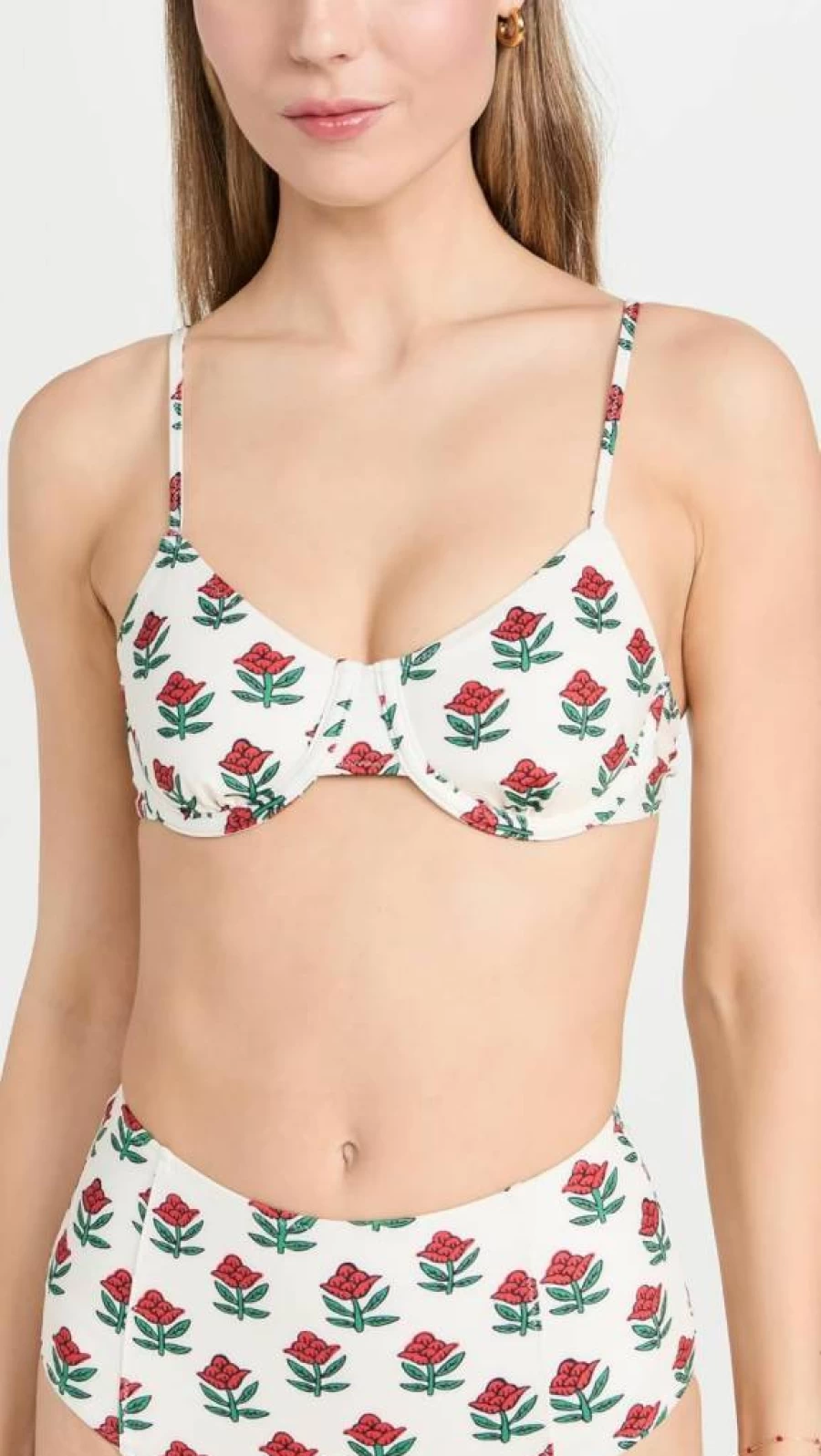 Rhode Women's Divya Bikini Top - Stylish & Comfortable Swimwear for Women