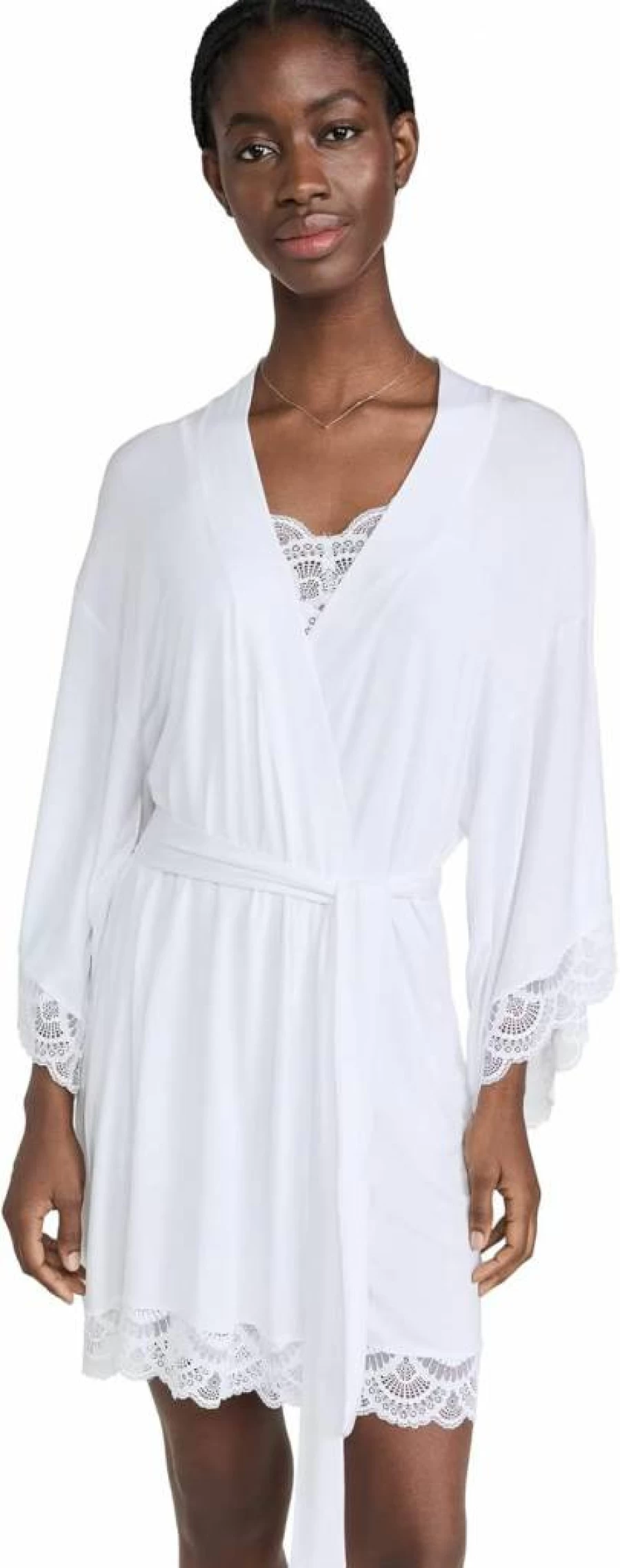 Eberjey Mariana Mademoiselle Kimono Robe for Women - Soft Lounge Wear & Sleepwear