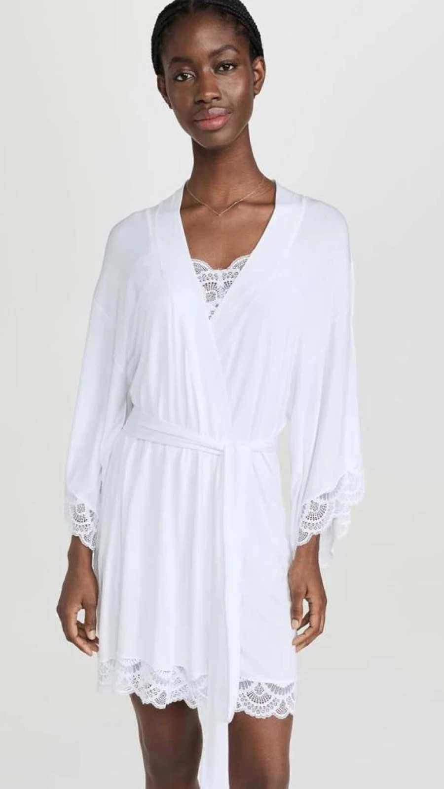 Eberjey Mariana Mademoiselle Kimono Robe for Women - Soft Lounge Wear & Sleepwear