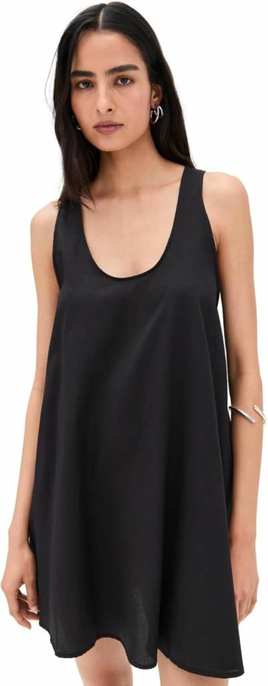 Leset Yoko Mini Tank Dress for Women - Slim Fit Summer Casual Strap Dress